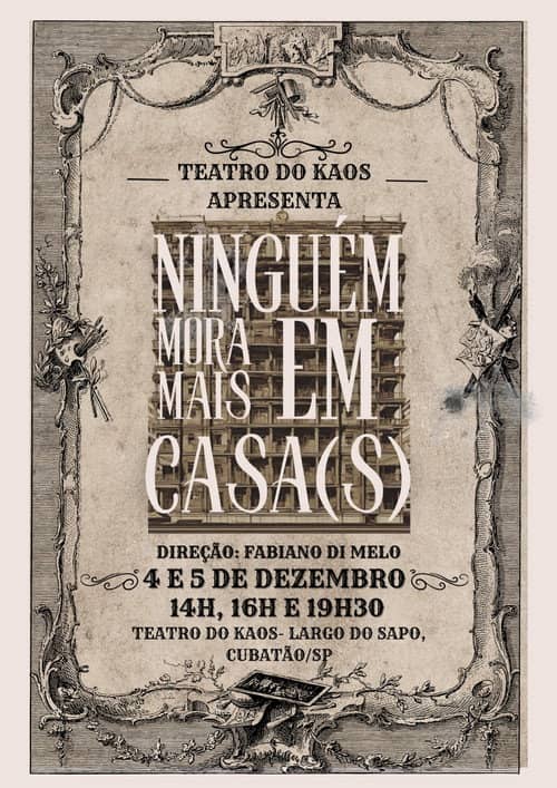 Ninguém mora mais em casa(s)