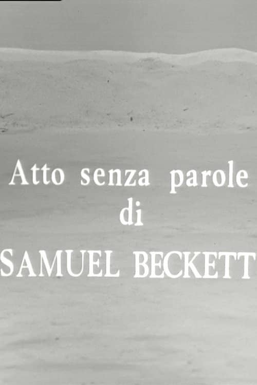 Atto senza parole