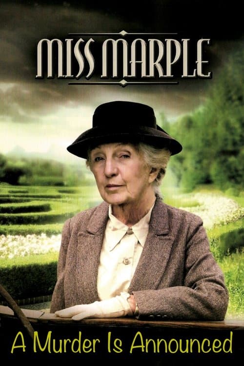 Miss Marple: A Murder Is Announced Miniseries poster