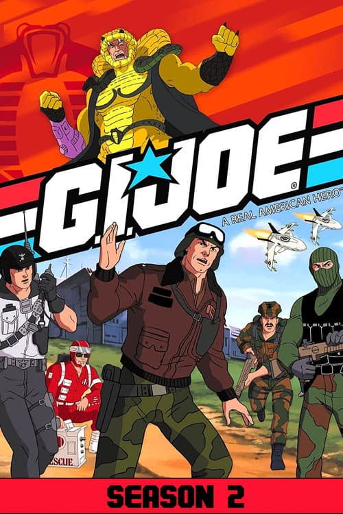 G.I. Joe: A Real American Hero Season 2 poster