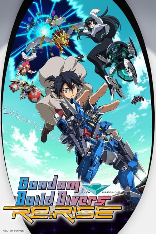 Gundam Build Divers Gundam Build Divers Re:RISE poster
