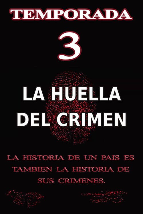 La Huella del Crimen Season 3 poster