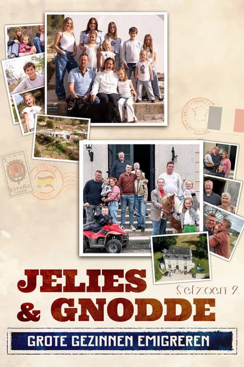 Jelies & Gnodde: Grote Gezinnen Emigreren Season 2 poster