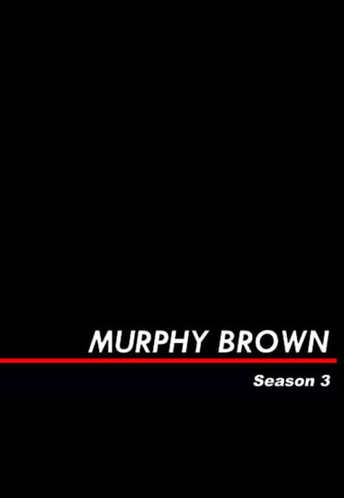 Murphy Brown Season 3 poster