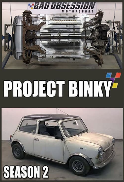 Bad Obsession Motorsport - Project Binky Building an £850 hatchback into a competitive race car poster
