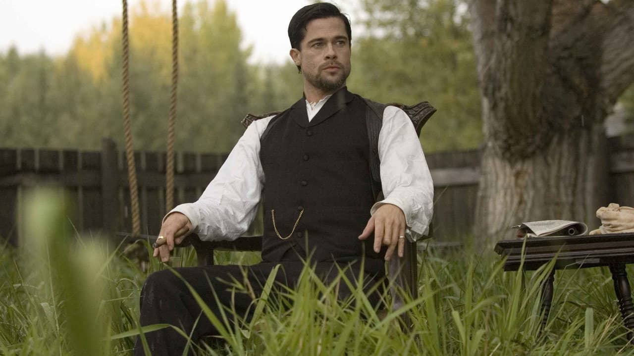 The Assassination of Jesse James by the Coward Robert Ford backdrop