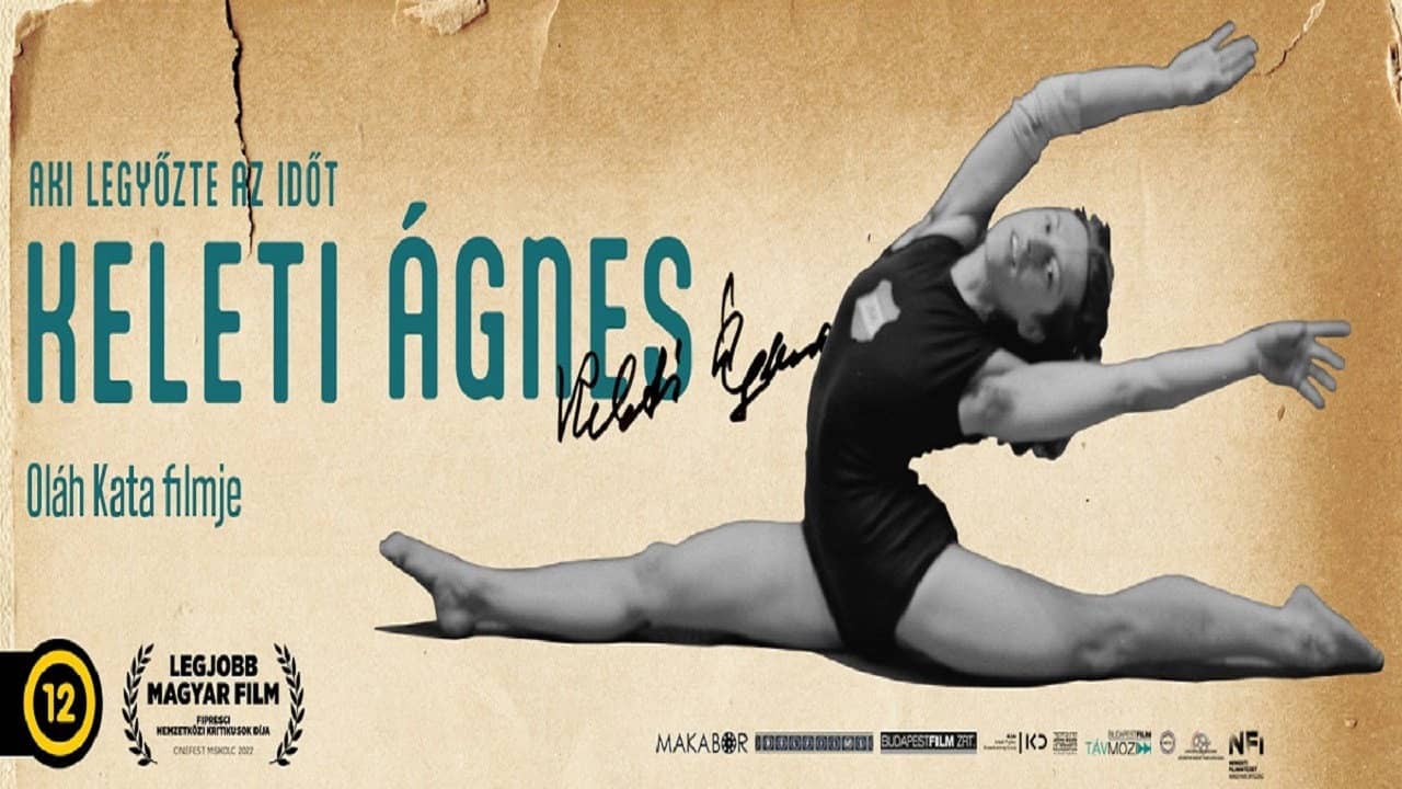 Conquering Time – Ágnes Keleti backdrop