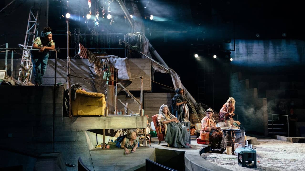 National Theatre Live: Paradise backdrop