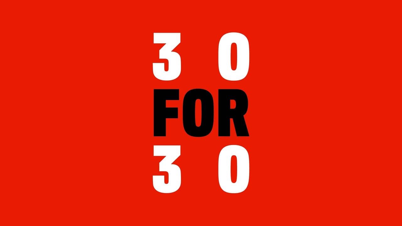 30 for 30 backdrop