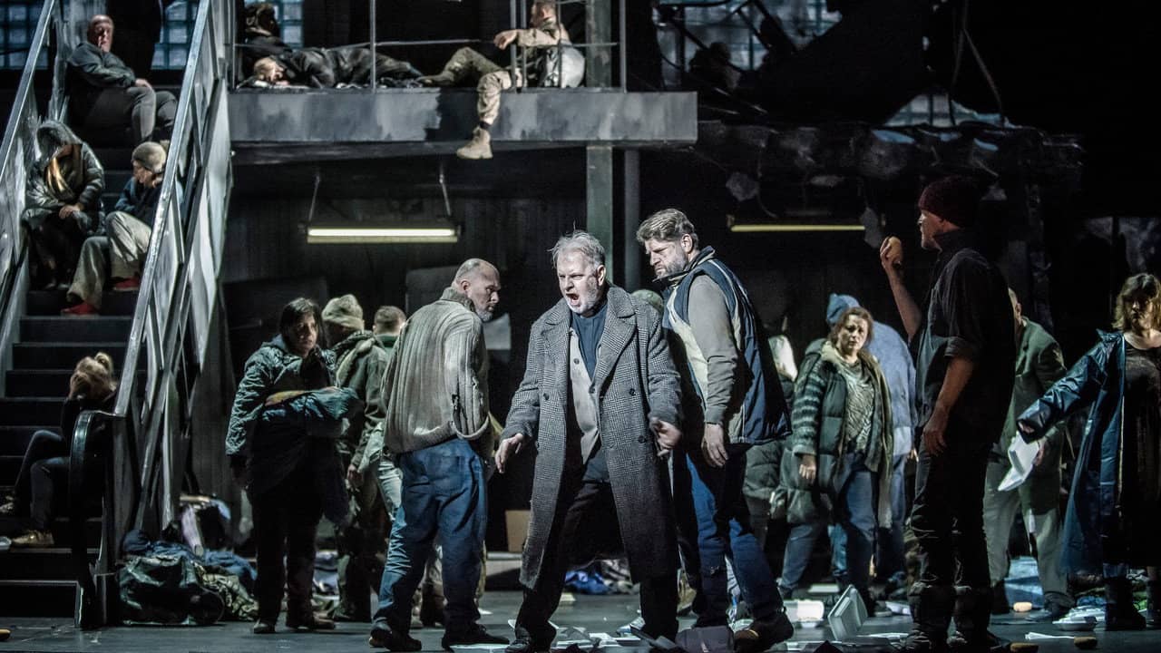 The Metropolitan Opera: La Forza del Destino backdrop