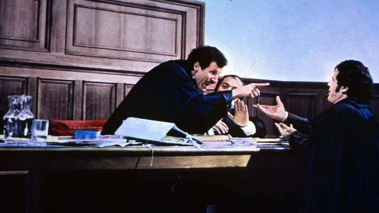 Will the Lawyer Franco Benenato Be Able to Defeat his Arch Enemy the Magistrate Ciccio De Ingras? backdrop