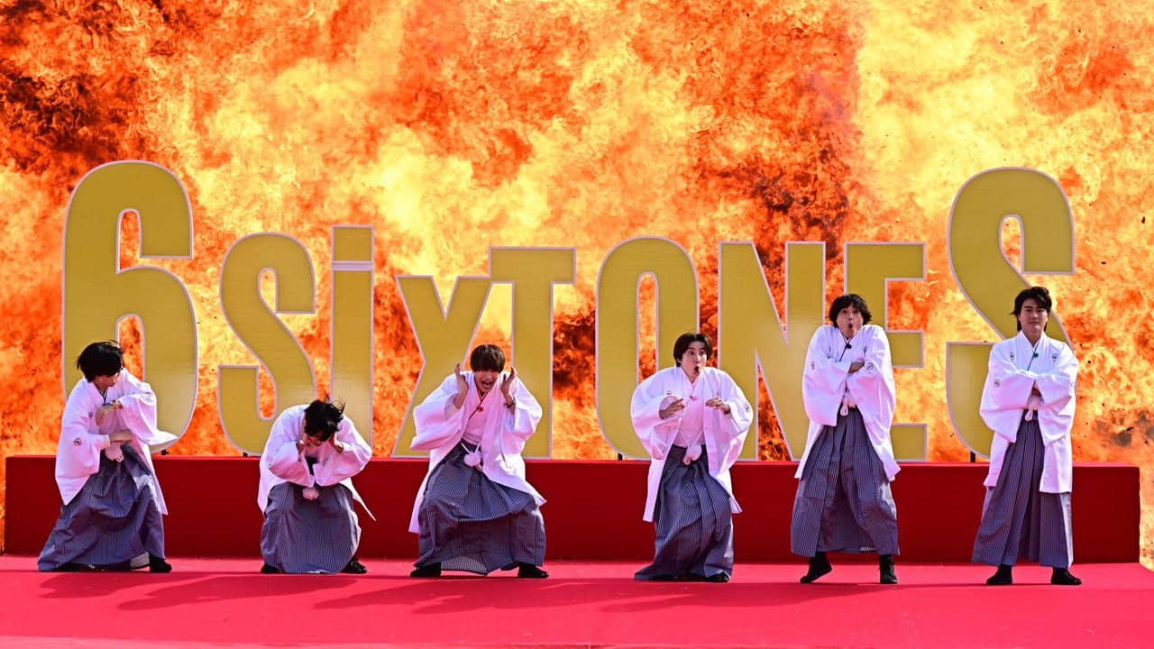 6SixTONES backdrop