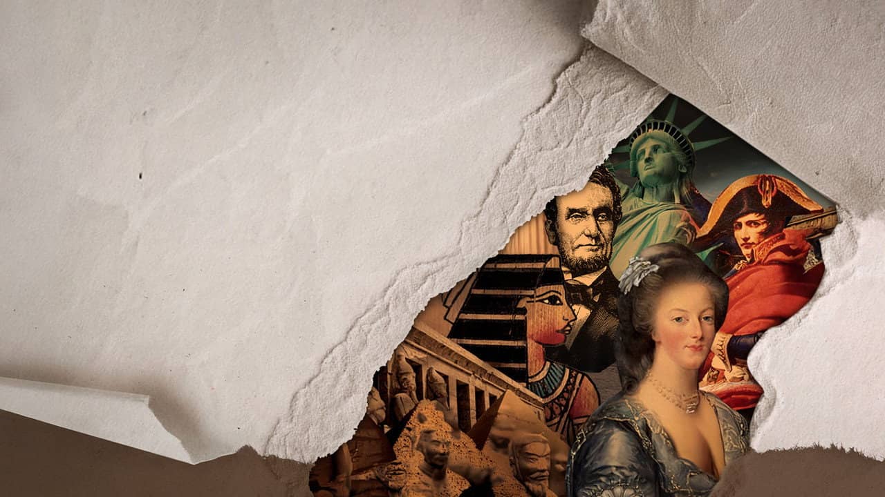 Seol Min-seok's Naked World History backdrop