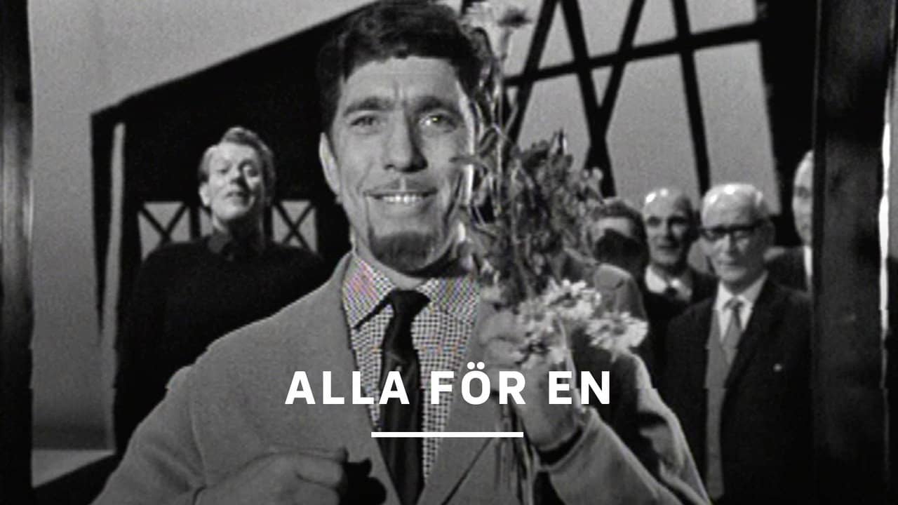 Alla för en backdrop