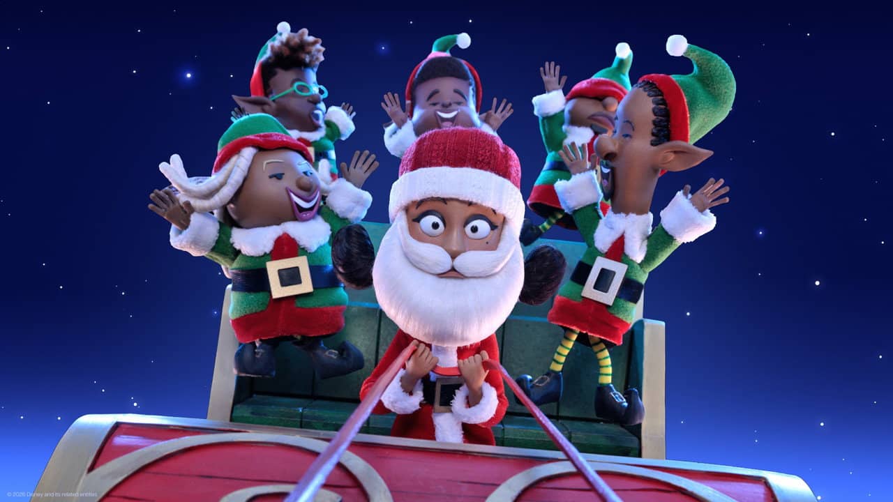 A Proud Family Wizmas backdrop