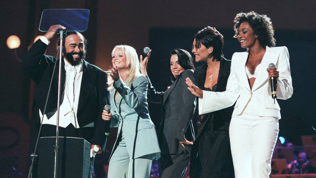 Pavarotti & Friends - For the Children of Liberia backdrop