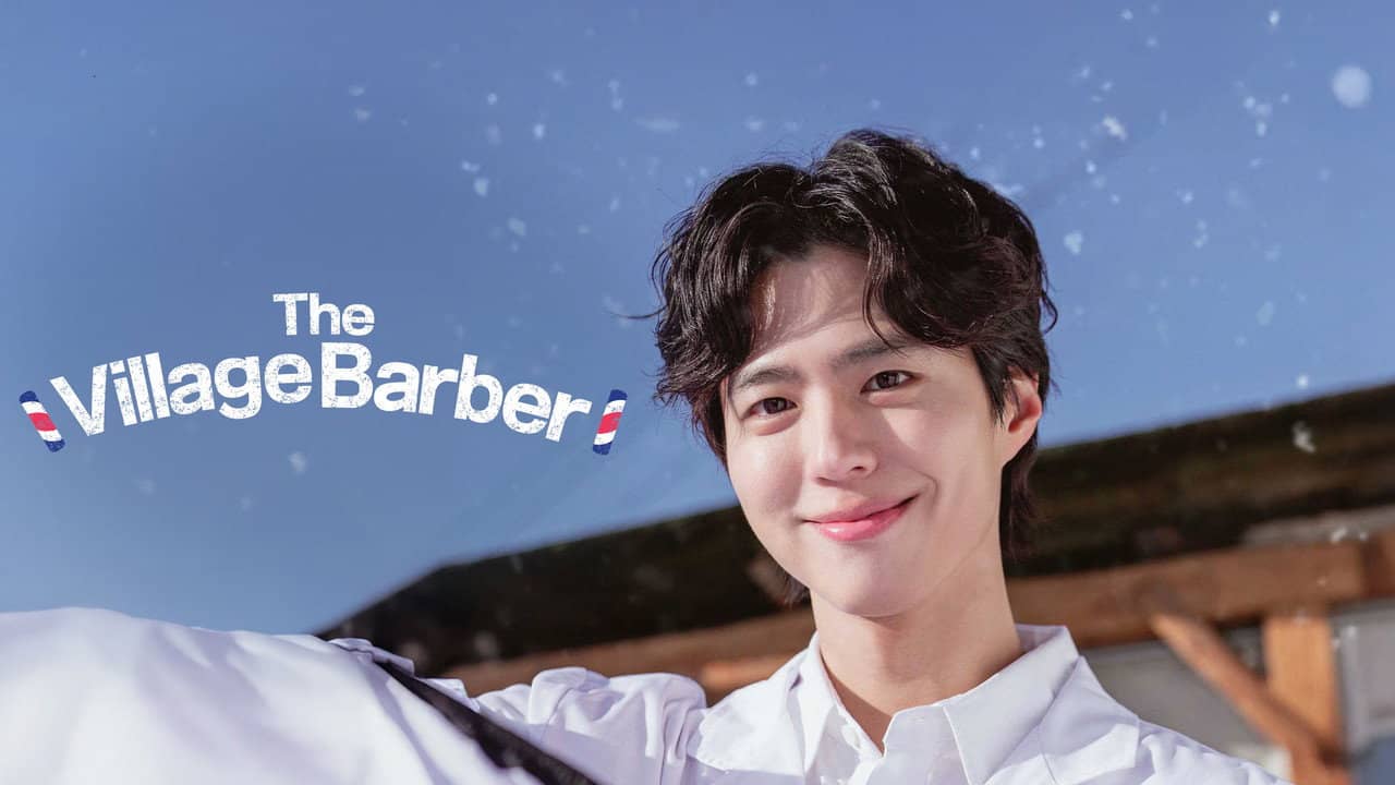 The Village Barber backdrop