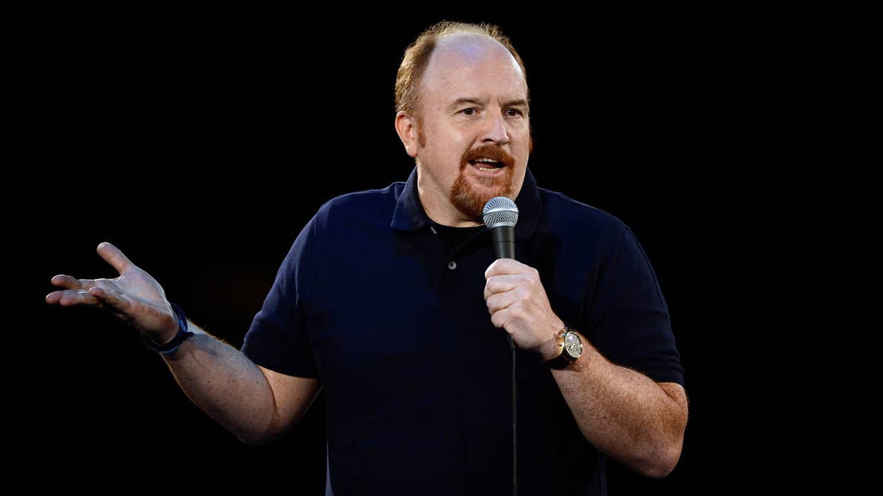 Louis CK Stand Up backdrop