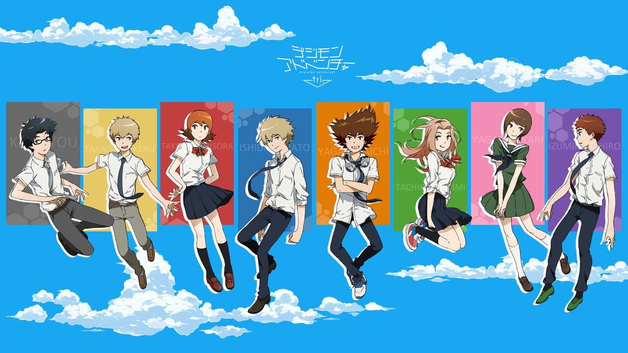 デジモンアドベンチャー tri backdrop