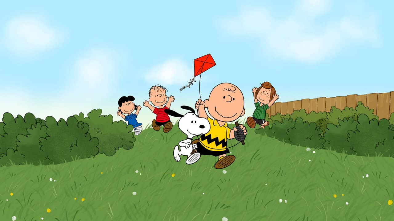 The Charlie Brown and Snoopy Show backdrop