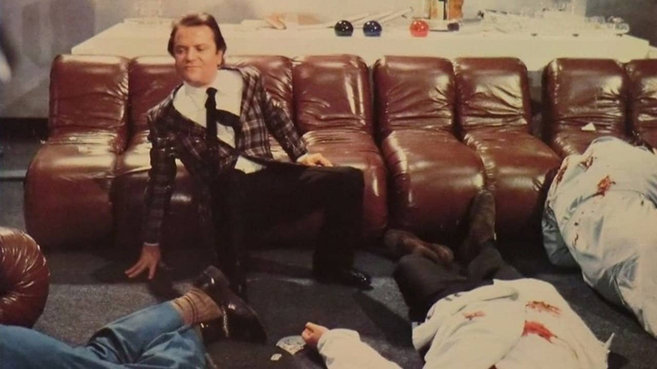 The Funny Face of the Godfather backdrop