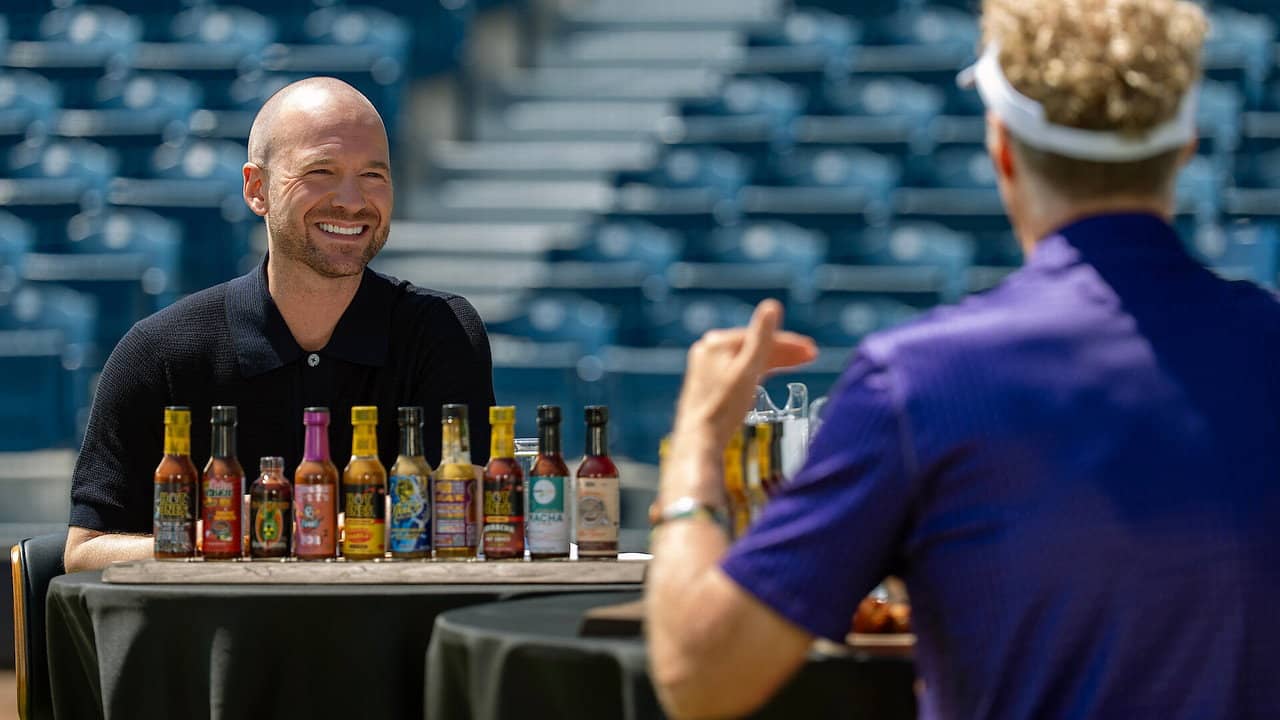 Hot Ones: Extra Heat backdrop