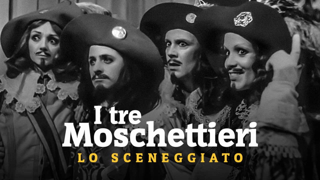 I tre moschettieri backdrop