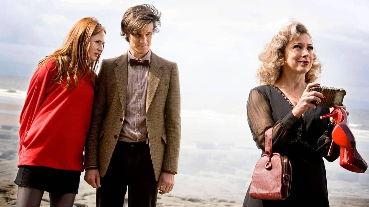 Doctor Who: The Time of Angels & Flesh and Stone backdrop