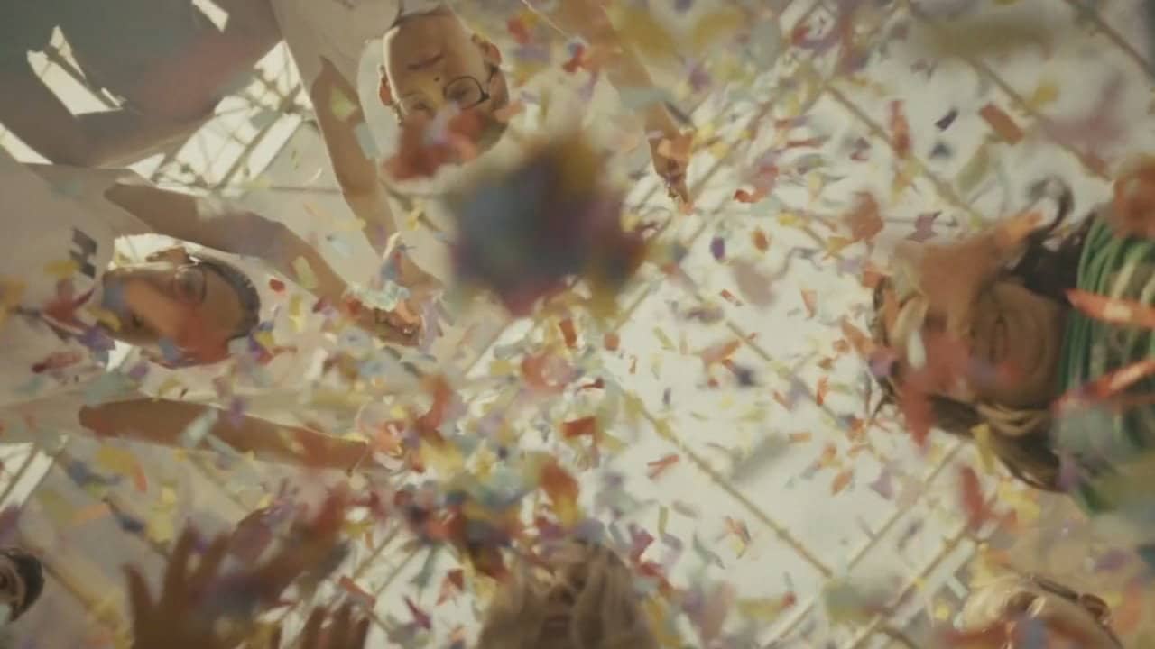 The diary backdrop