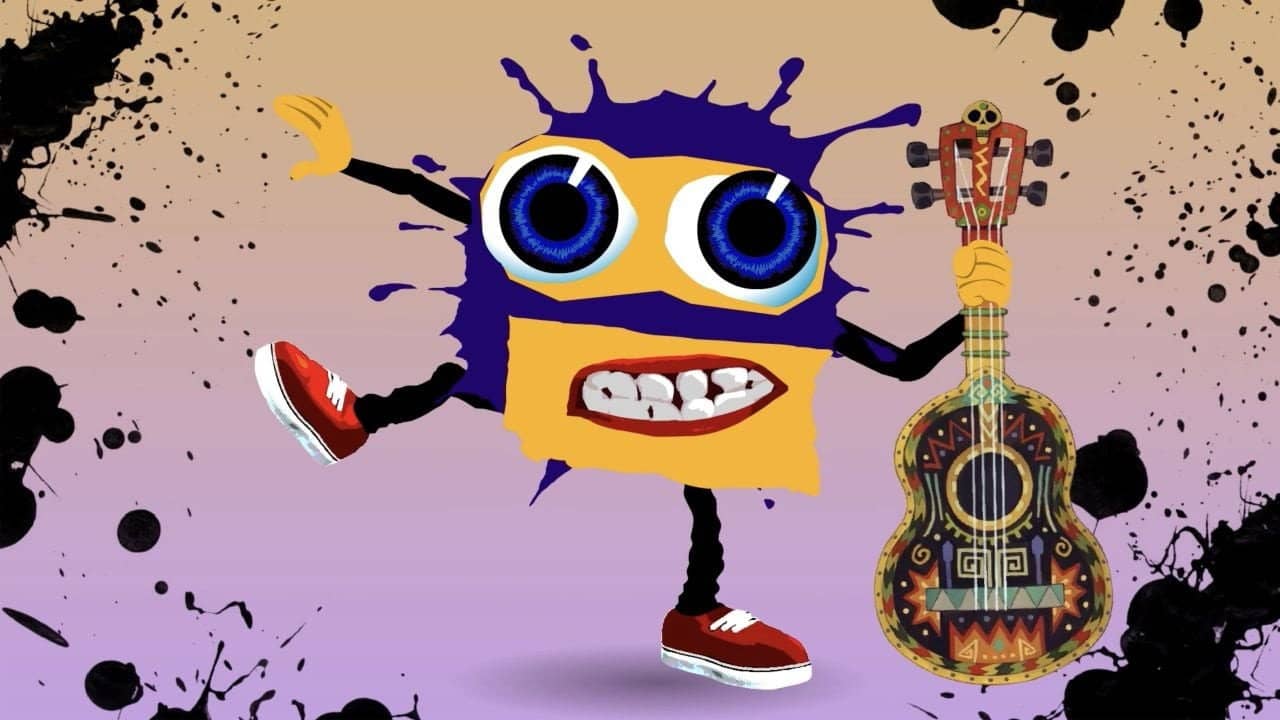 RoboSplaat! backdrop