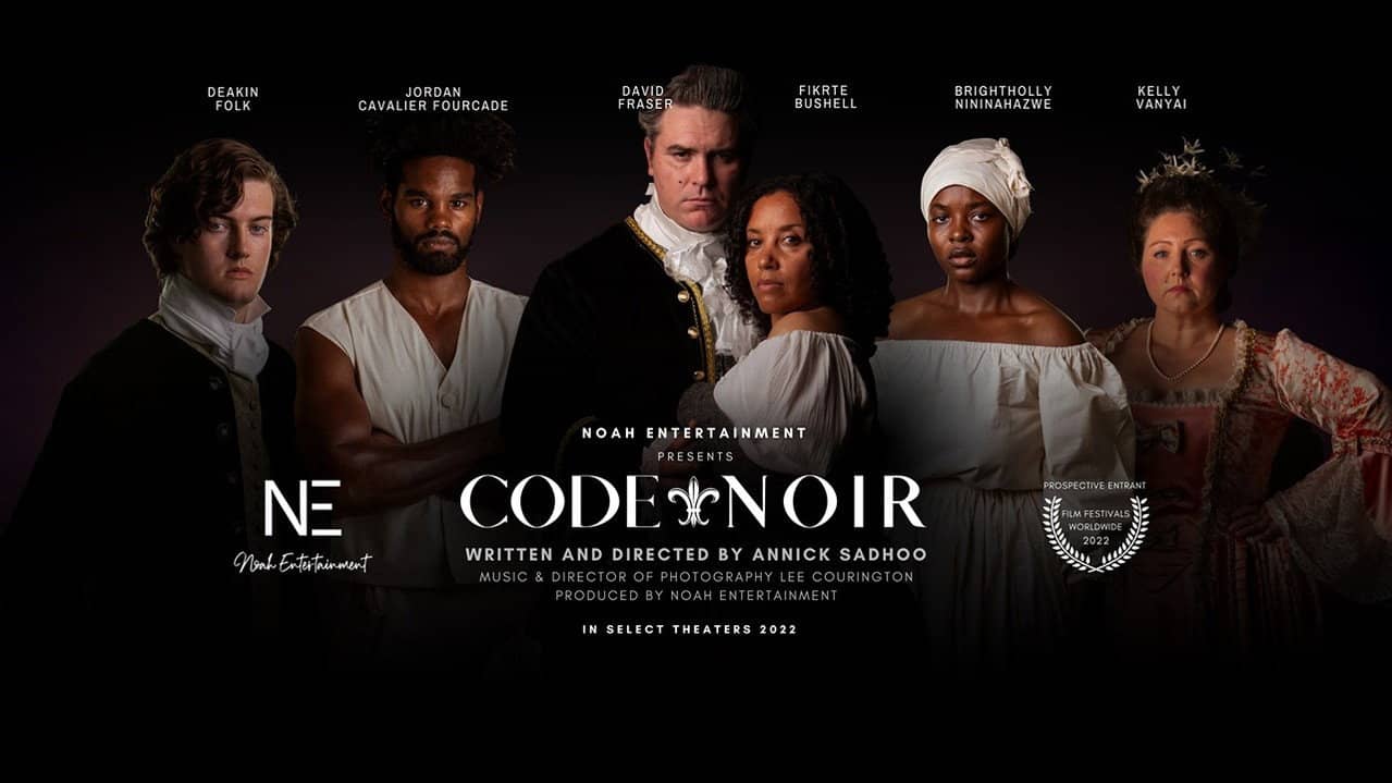 Code Noir backdrop