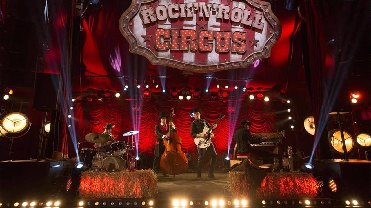 Rock'n'Roll Circus backdrop