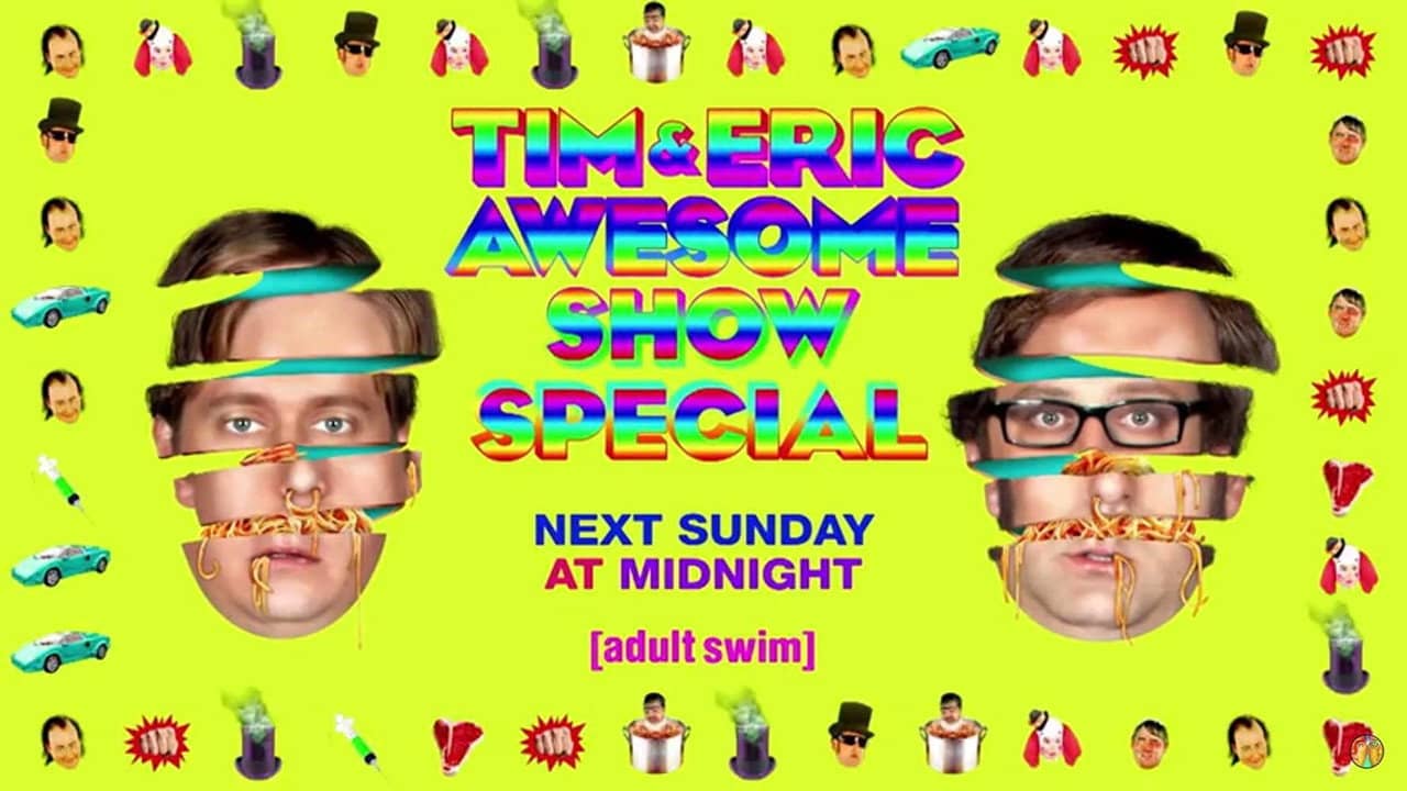 Tim and Eric Awesome Show Great Job! Awesome 10 Year Anniversary Version, Great Job? backdrop