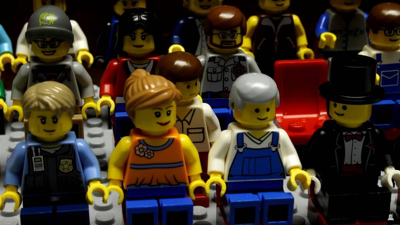 Lego Movie Theater backdrop