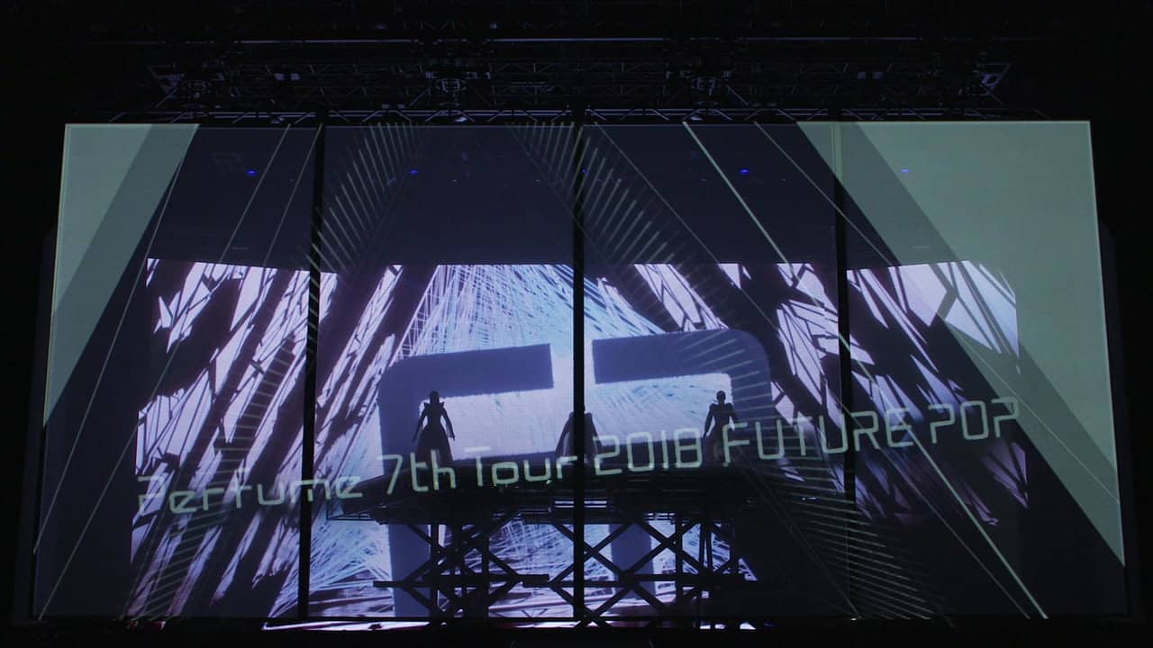Perfume 7th Tour 2018 "Future Pop" backdrop