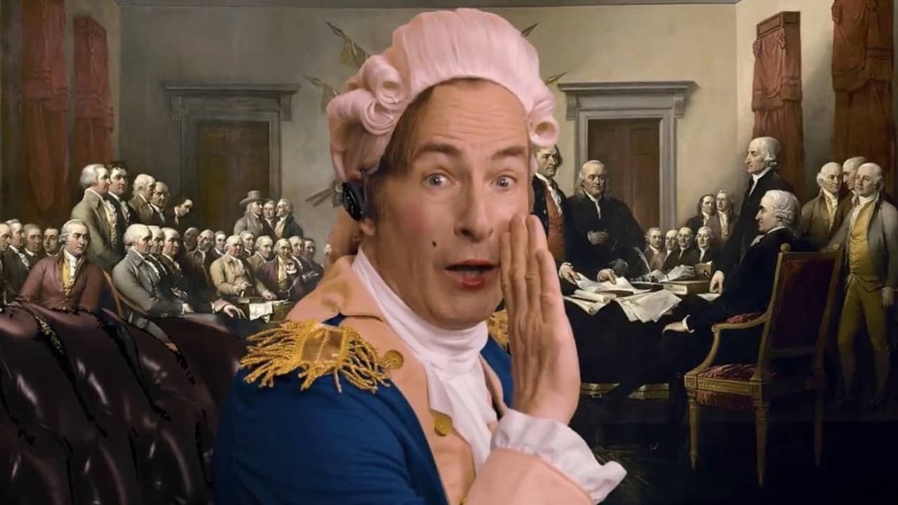 Saul Goodman America’s 250th backdrop