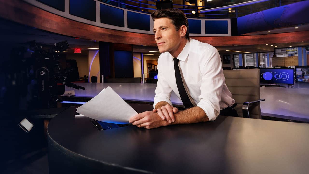 CBS Evening News backdrop