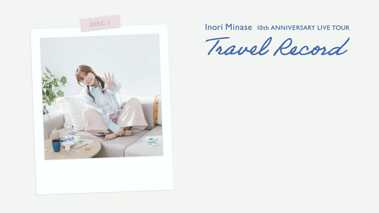 Inori Minase 10th ANNIVERSARY LIVE TOUR Travel Record backdrop