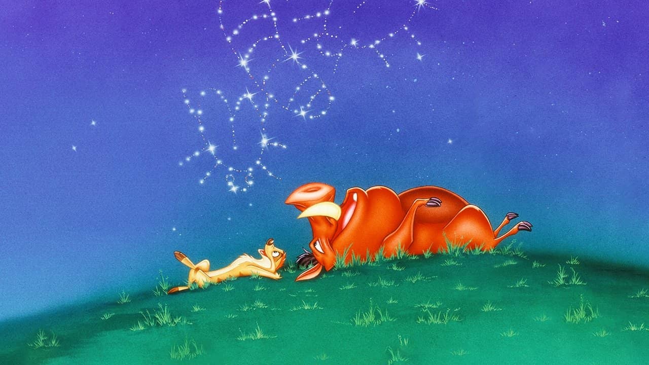 Timon and Pumbaa backdrop
