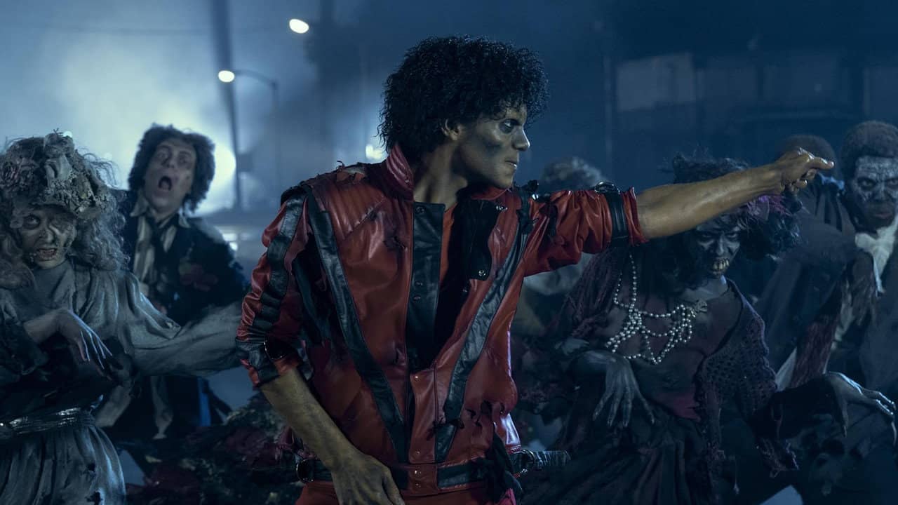 Don't Stop Til' You Get Enough: The Making of Michael backdrop
