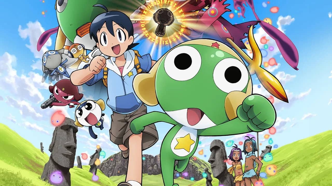Sergeant Keroro The Super Duper Movie 5: Creation! Ultimate Keroro, Wonder Space-Time Island backdrop