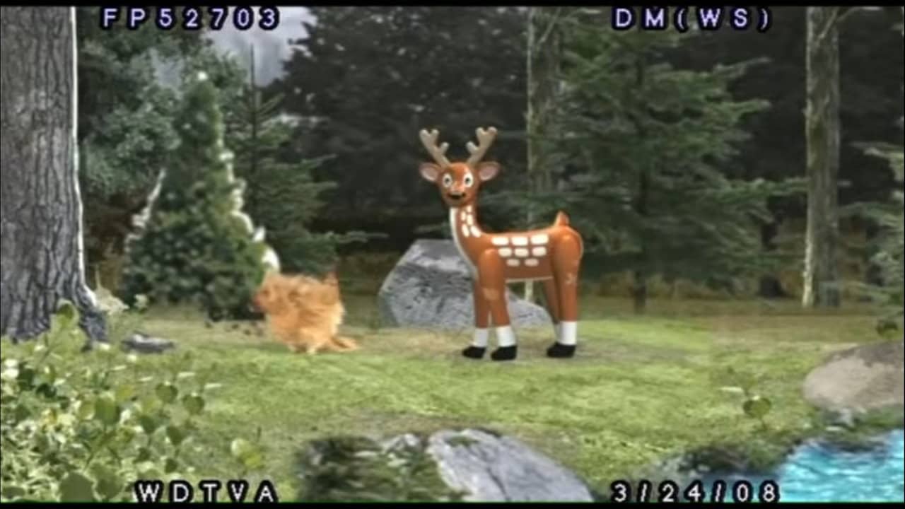 Deer Mike backdrop