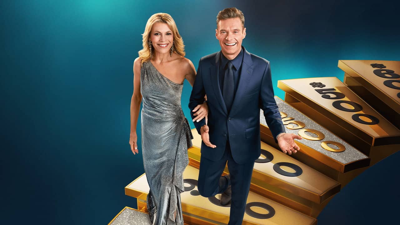 Celebrity Wheel of Fortune backdrop