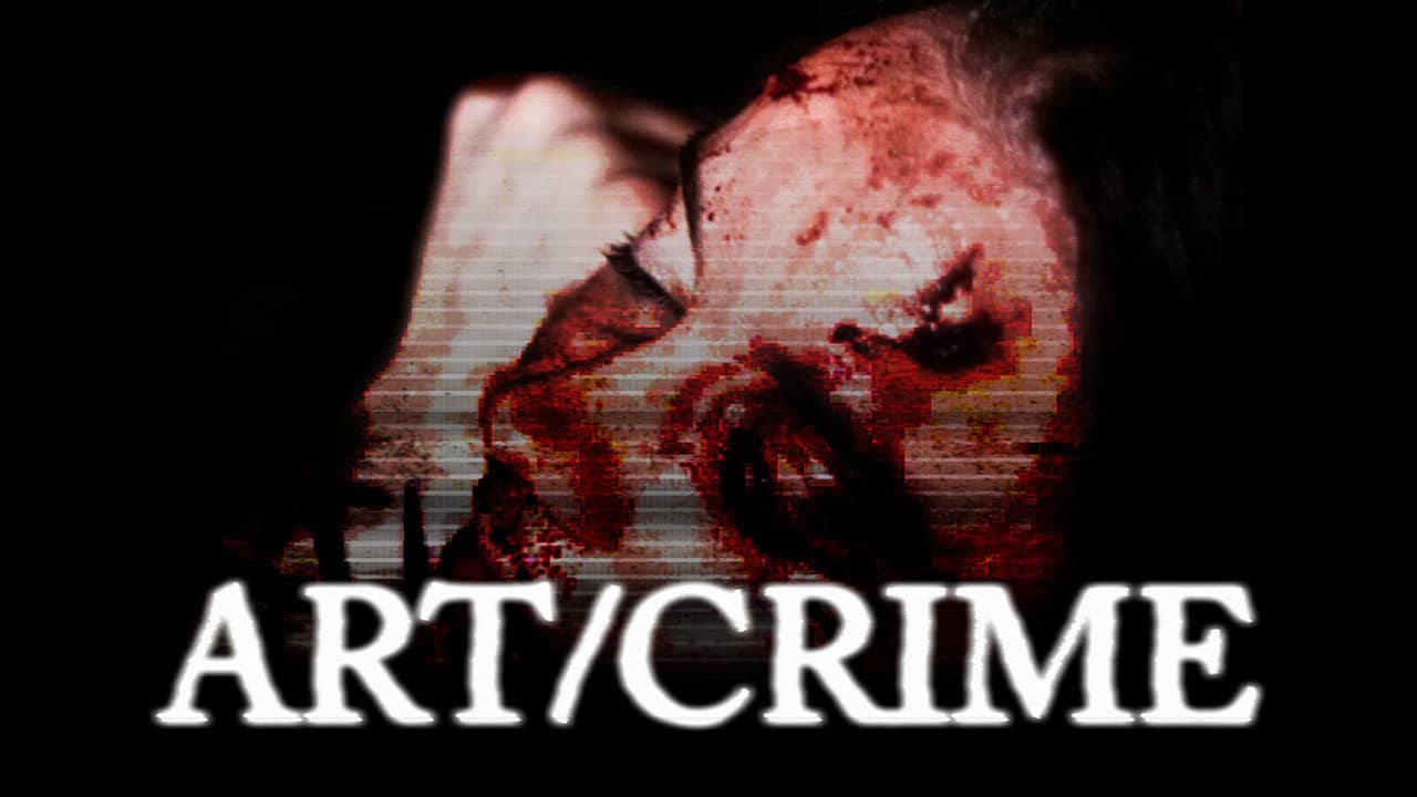 Art/Crime backdrop