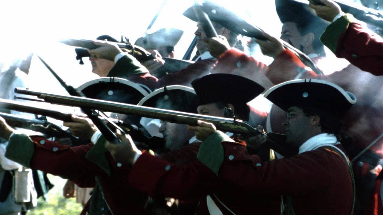 Louisbourg Under Siege backdrop