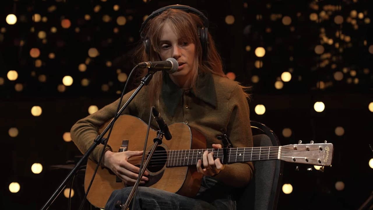Maya Hawke - live on KEXP backdrop