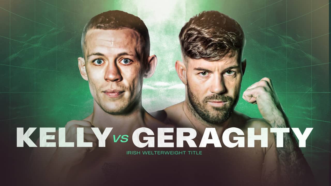 Senan Kelly vs. Declan Geraghty backdrop