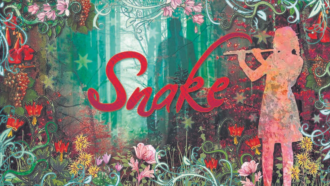Snake backdrop