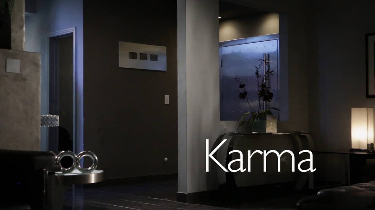 Karma backdrop