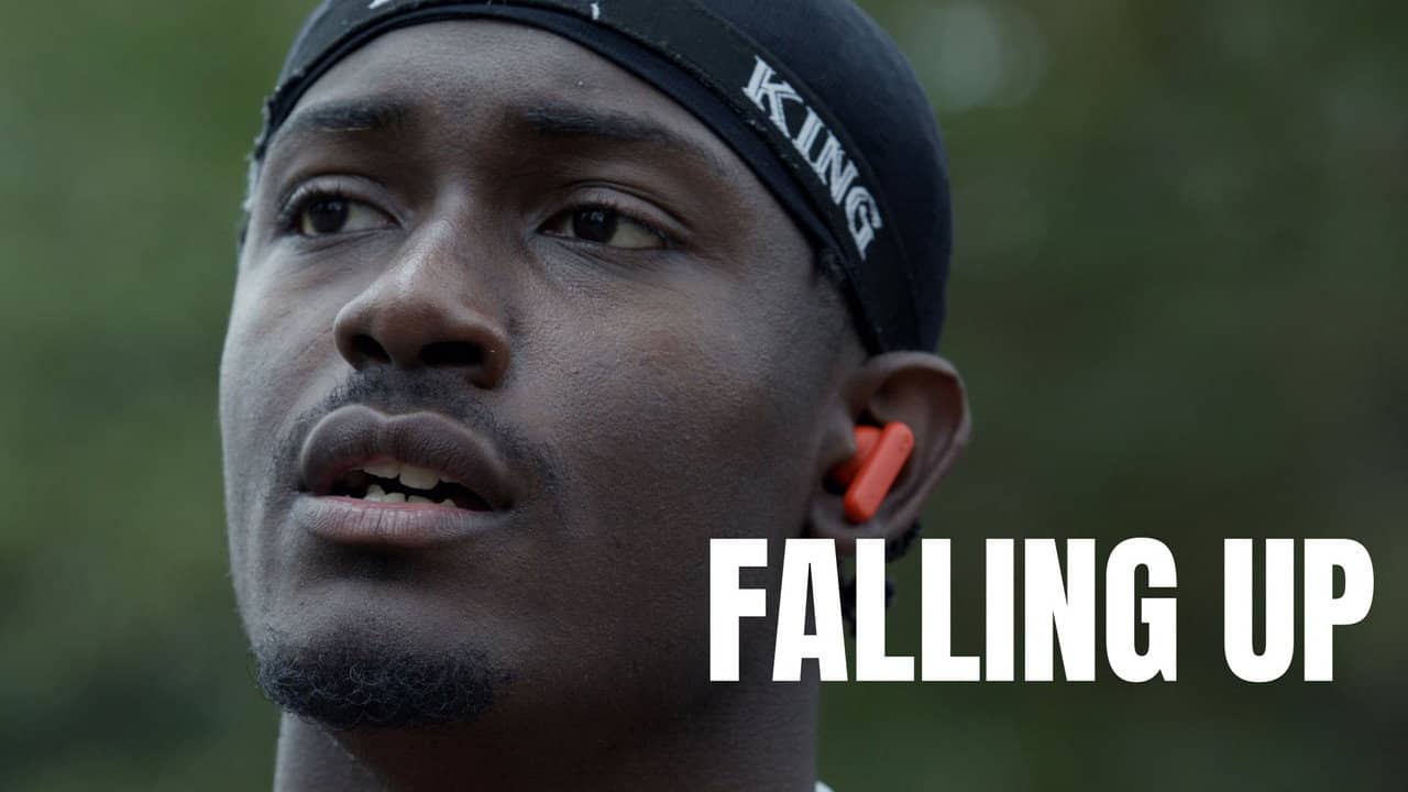 Falling Up backdrop